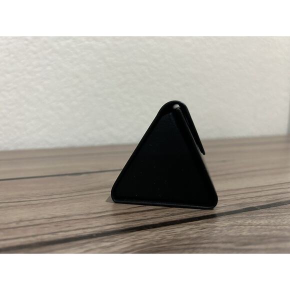 Via Spiga Eyeglasses/Sunglasses Folding Black Triangle Case "Only Case" - Picture 2 of 6